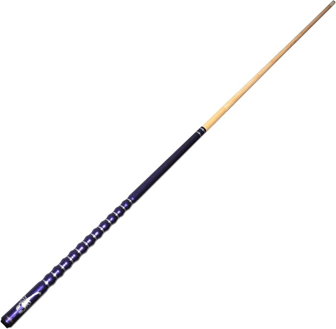 58" Pool Cue Stick,13mm 2-Piece Maple Hardwood Ergonomic Design Billiard Cues Kit,19/20/21oz