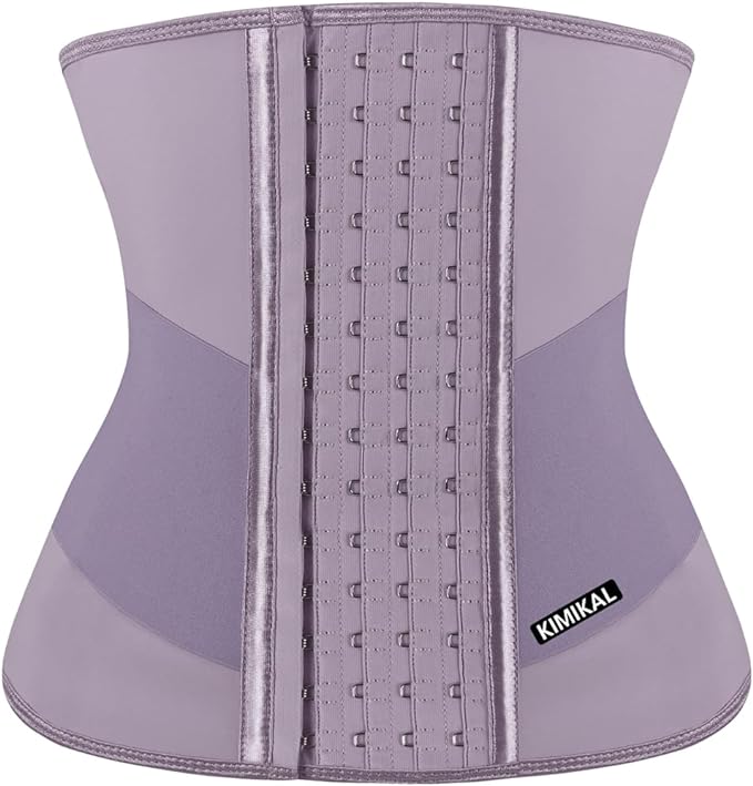 KIMIKAL Women Waist Trainer Corset Belt: Under Clothes Sport Tummy Control Long Torso Shapewear