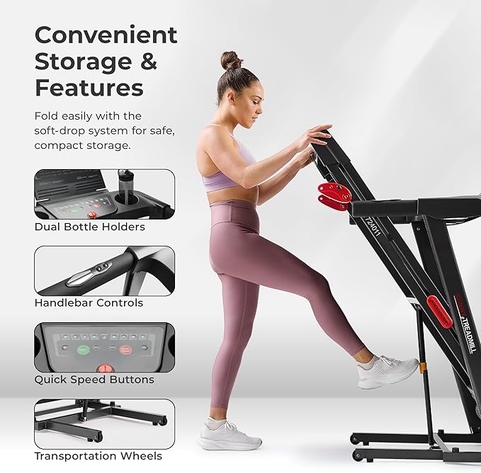 Sunny Health & Fitness Smart Wi-Fi Treadmills