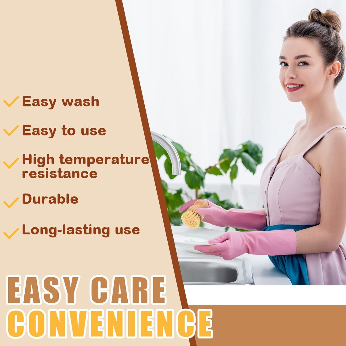 Nuenen 12 Packs Bamboo Dish Scrub Brushes Wooden Scrubbers Set Kitchen Dishwashing Scrubber with Natural Sisal Bristles for Iron Pot Pan Sink