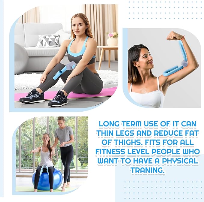 6 Pcs Fitness Resistance Exercise Bands 6 Tube Pedal Puller Resistance Band Set for Women Weight Loss Thigh Training Workout Equipment Elastic Arms Abdomen Shoulder Waist Leg Beginners Yoga