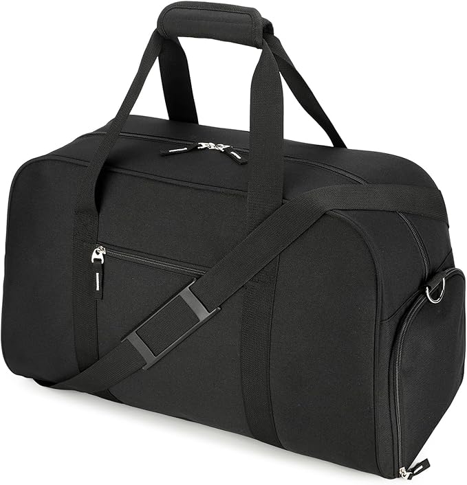 Searock 21 Inch Gym Bag with Shoe Compartment, Sports Duffle Bag for Travel, Carry On Duffel Bag, Weekender Overnight Bags for Men and Women Traveling