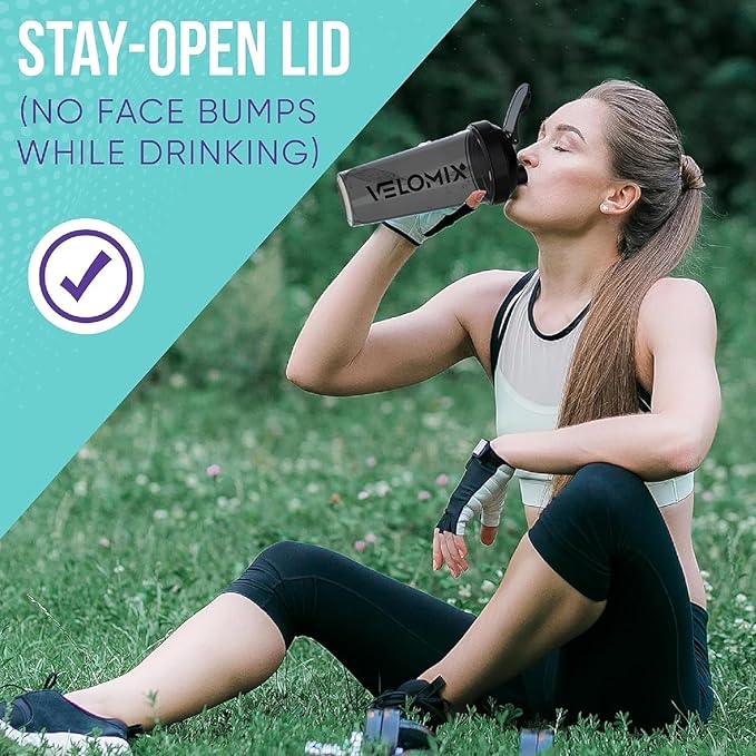 '-6 PACK- 28 oz Protein Shaker Bottle for Protein Mixes - 6x Wire Whisk | Leak Proof Shaker Cups for Protein Shakes | Protein Shaker Bottle Pack | Protein Shake Cup (Dynamic Fuel Series)