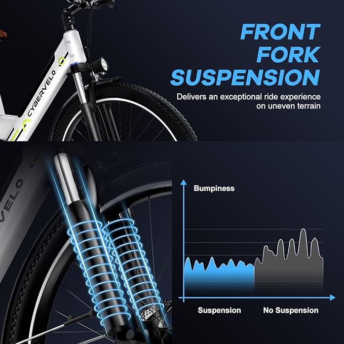 1000 Peak Electric Bike for Adults,up 80 Miles Removable Battery Ebike, 26" Electric E Bike with 7-Speed,Adult Electric Bicycles for Commute Beach Snow Womens All Terrain