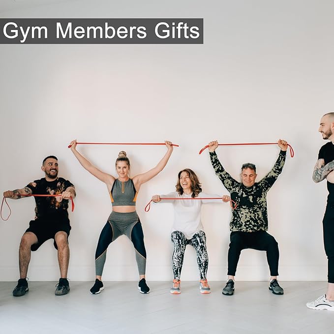 12-Pack Resistance Bands Set - Pull Up Assist, Strength Training & Physical Therapy for Home Gym | Exercise Loop Bands for Men & Women