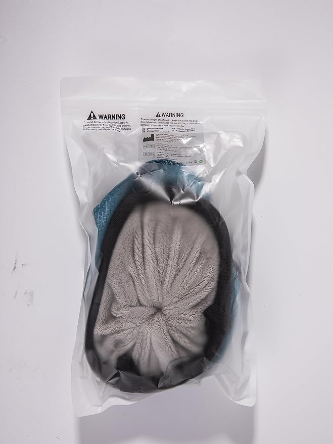 MoKo Rock Climbing Chalk Bag, Bouldering Chalk Pot Bucket with Adjustable Belt & Carabiner Drawstring Climbing Gear