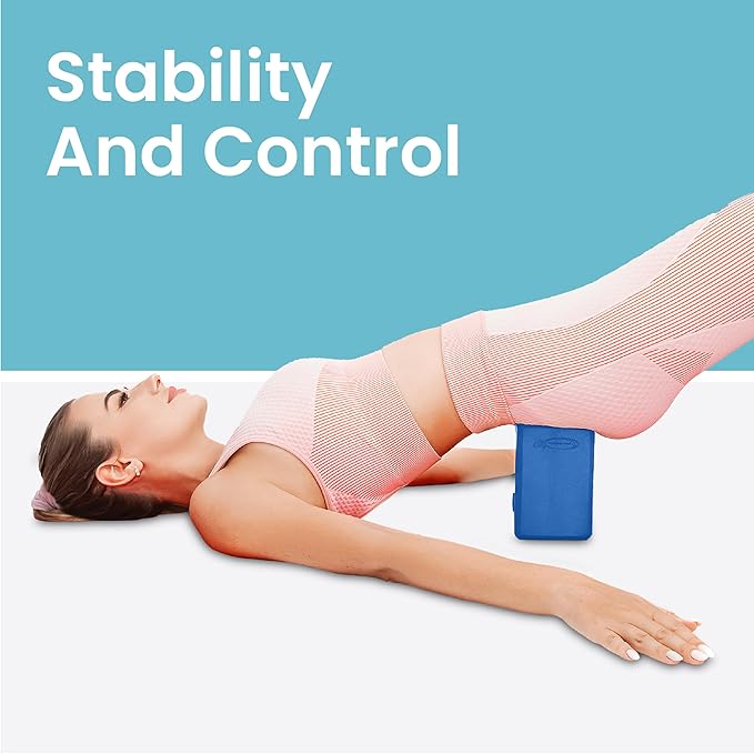 Ergo Yoga Blocks, Relieve Wrist Pain, Improve Comfort and Grip, Contoured Design, Pilates Exercise Balance & Stretching