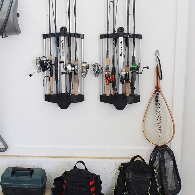 2 Pack Rod Caddy Fishing Rod Rack and Carrier