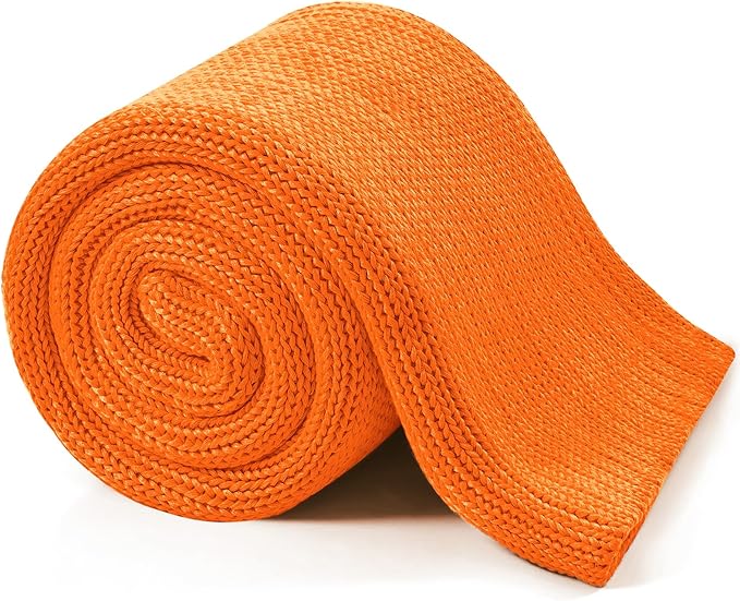 L'AGRATY Knitted Weighted Blanket - 48"x72" 12lbs Cooling Chunky Knit Heavy Blanket for Adults Braided Crochet Throw Thick Cable Yarn Knit Decorative No Beads Evenly Weighted Machine Washable