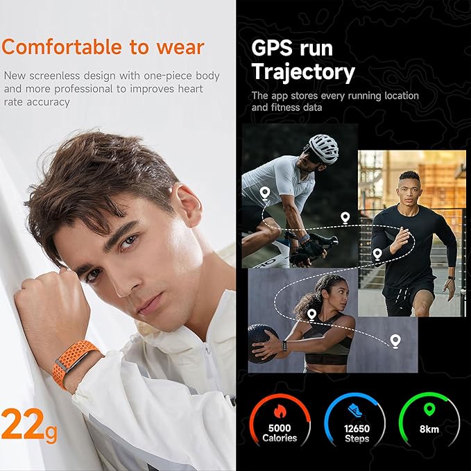 ZPIMY Wearable Health, Fitness & Activity Tracker, 5ATM Waterproof Mens Smartwatch, Call Reminder,Fitness Tracker for Android iPhones, SpO2,Heart Rate Tracking, Sleep Monitoring, 2 Straps (Black)
