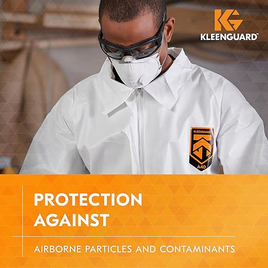 Kleenguard™ 3300 Series N95 Particulate Respirator (54626), RA3315V Molded Cup Style, NIOSH-Approved, Exhalation Valve, Regular Fit, White (10 Respirators/Box)