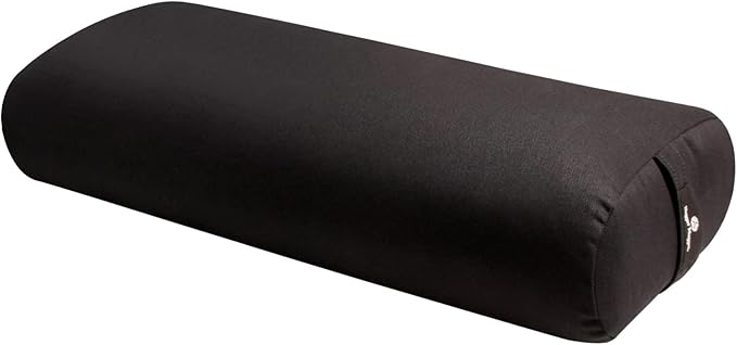 Hugger Mugger Standard Yoga Bolster - Firm, Supportive, Handmade, Durable