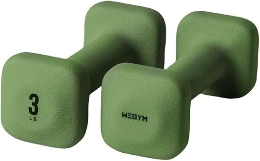 SafeGrip Dumbbells, Anti-Slip, Anti-Roll, Thick Handles, Free Weights, Square Dumbbells for Secure Workouts at Home, Weightlifting, and Personal Training