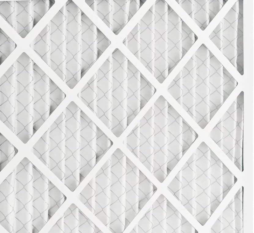 BNX TruFilter 14x18x1 Air Filter MERV 13 (12-Pack) - MADE IN USA - Electrostatic Pleated Air Conditioner HVAC AC Furnace Filters for Allergies, Pollen, Mold, Bacteria, Smoke, Allergen, MPR 1900 FPR 10