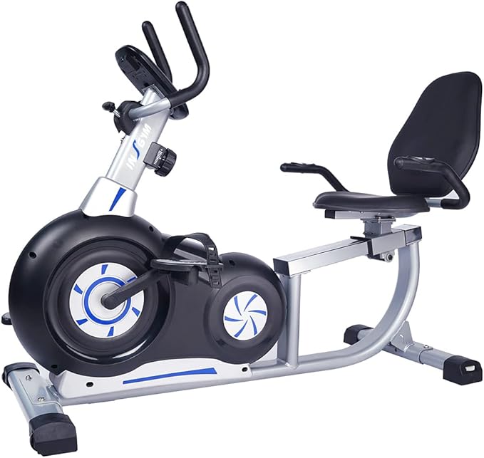 Adjustable Magnetic Indoor Cycling Bike with Tablet Mount & Comfortable Seat - 8-Level Resistance for Home Workouts
