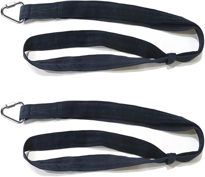 6.6ft 2m Aerial Loops Aerial Straps Ropes Aerial Acrobatics Body Loop Trapeze Circus Apparatuses Equipment Yoga Straps 1 pairs