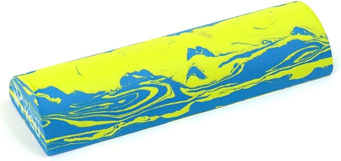 Low Density Soft/Medium Foam Physical Therapy Roller (18" Half Round)