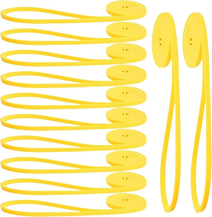 12-Pack Resistance Bands Set - Pull Up Assist, Strength Training & Physical Therapy for Home Gym | Exercise Loop Bands for Men & Women