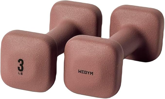 SafeGrip Dumbbells, Anti-Slip, Anti-Roll, Thick Handles, Free Weights, Square Dumbbells for Secure Workouts at Home, Weightlifting, and Personal Training