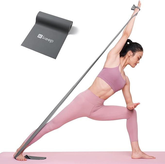 KEEP Resistance Bands for Working Out, Exercise Bands for Legs and Booty, Natural Latex Workout Bands for Women and Men, Stretch Bands for Exercise, Physical Therapy, Fitness, Pilates