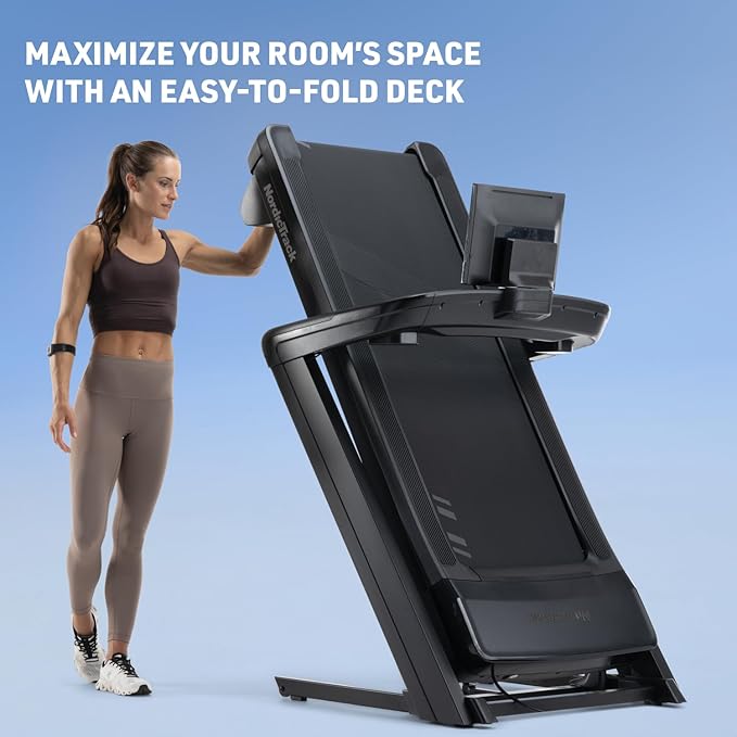 NordicTrack Commercial Series: Premium Foldable Treadmills, Incline & Decline, iFIT Membership Required to Access iFIT Content & Features