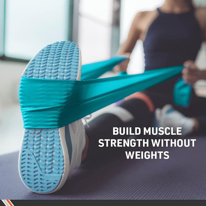 Body Sport Exercise Bands - Resistance Bands in 50 yard Rolls for Fitness, Stretching, or Physical Therapy