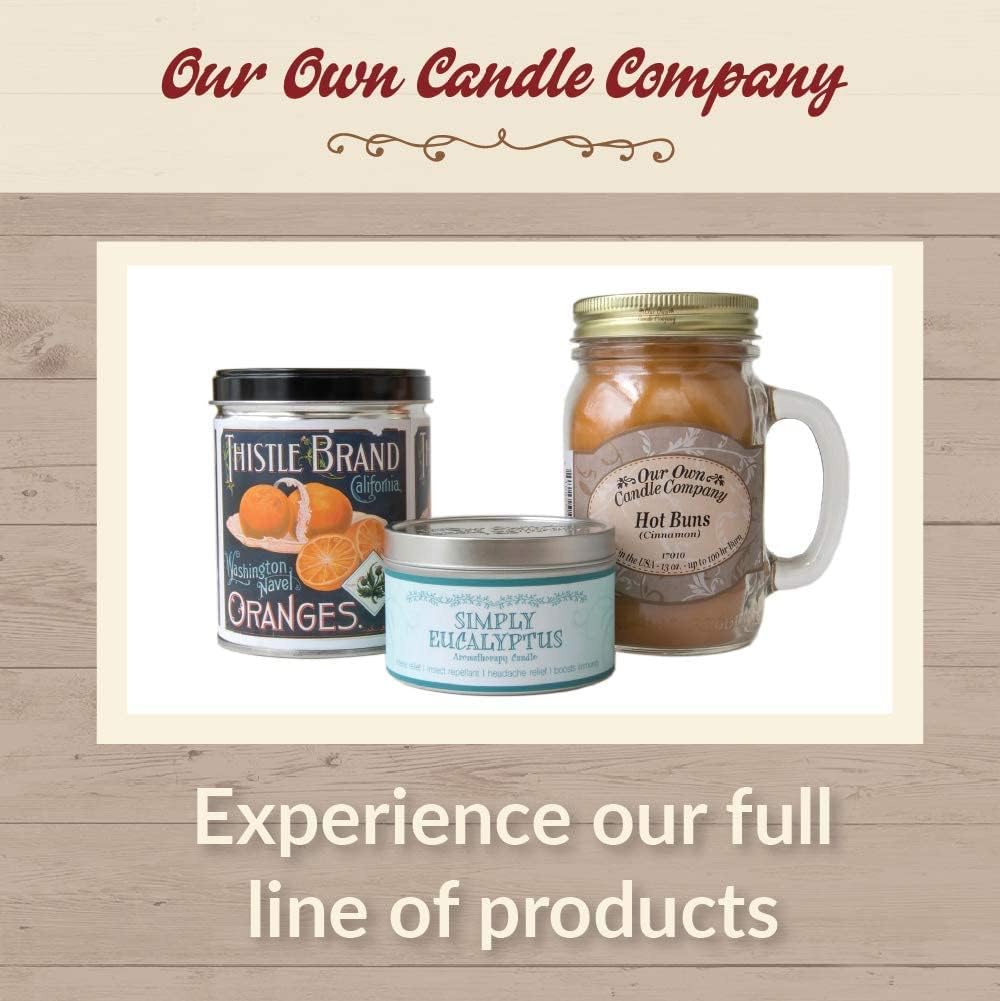 Our Own Candle Company Premium Wax Melt, Strawberry Melon, 6 Cubes, 2.4 oz (4 Pack)