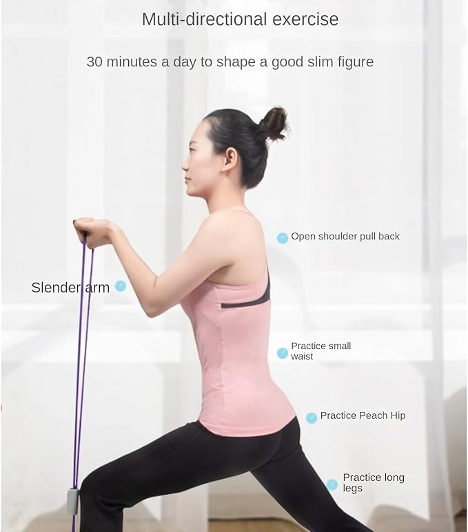 Crossover Resistance Band - Shoulder Back Training/Yoga Stretch/Posture Corrector
