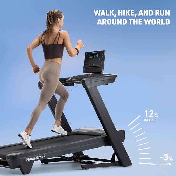 NordicTrack Commercial Series: Premium Foldable Treadmills, Incline & Decline, iFIT Membership Required to Access iFIT Content & Features