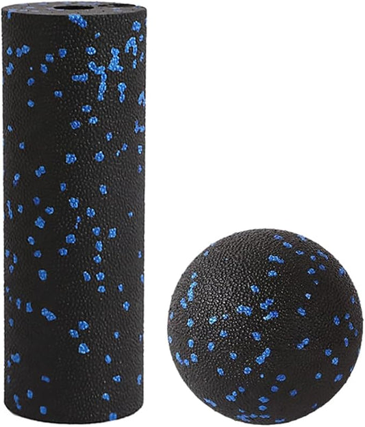Mini Foam Roller - Muscle Massage Rollers for Trigger Point Therapy, Myofascial Release, Deep Tissue Fitness Massage & Relax Tight Muscles, Peanut Ball