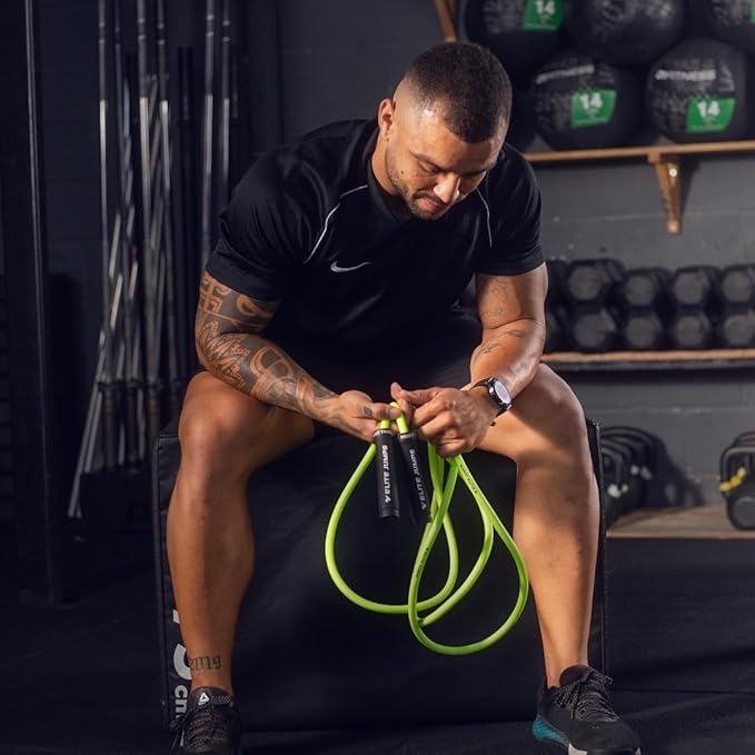 Muay Thai 3.0 Weighted Jump Rope for Men & Women - Professionally Designed for High-Intensity Training | MMA & Fitness - Full Body Workout Weighted Rope