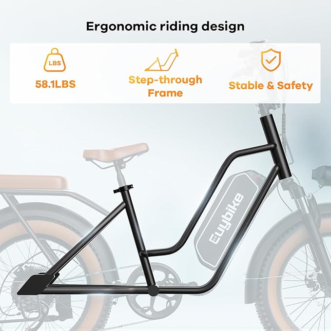1500W Electric Bike for Adults,48V 20/60Ah Removable Battery Max Range 80Miles & 30MPH Electric Bicycle,20''×4" Fat Tire Ebike,Adult Electric Bicycles for Commute Beach Snow,E-Bike UL Certified