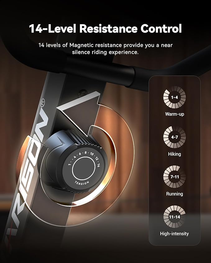 HARISON Recumbent Exercise Bike with 400 lbs Capacity, Magnetic Recumbent bike for Adult and Seniors, Recumbent Stationary bike for Home with Smart Bluetooth App, 2 in 1 LCD Monitor and Tablet Holder, Heart Rate monitor