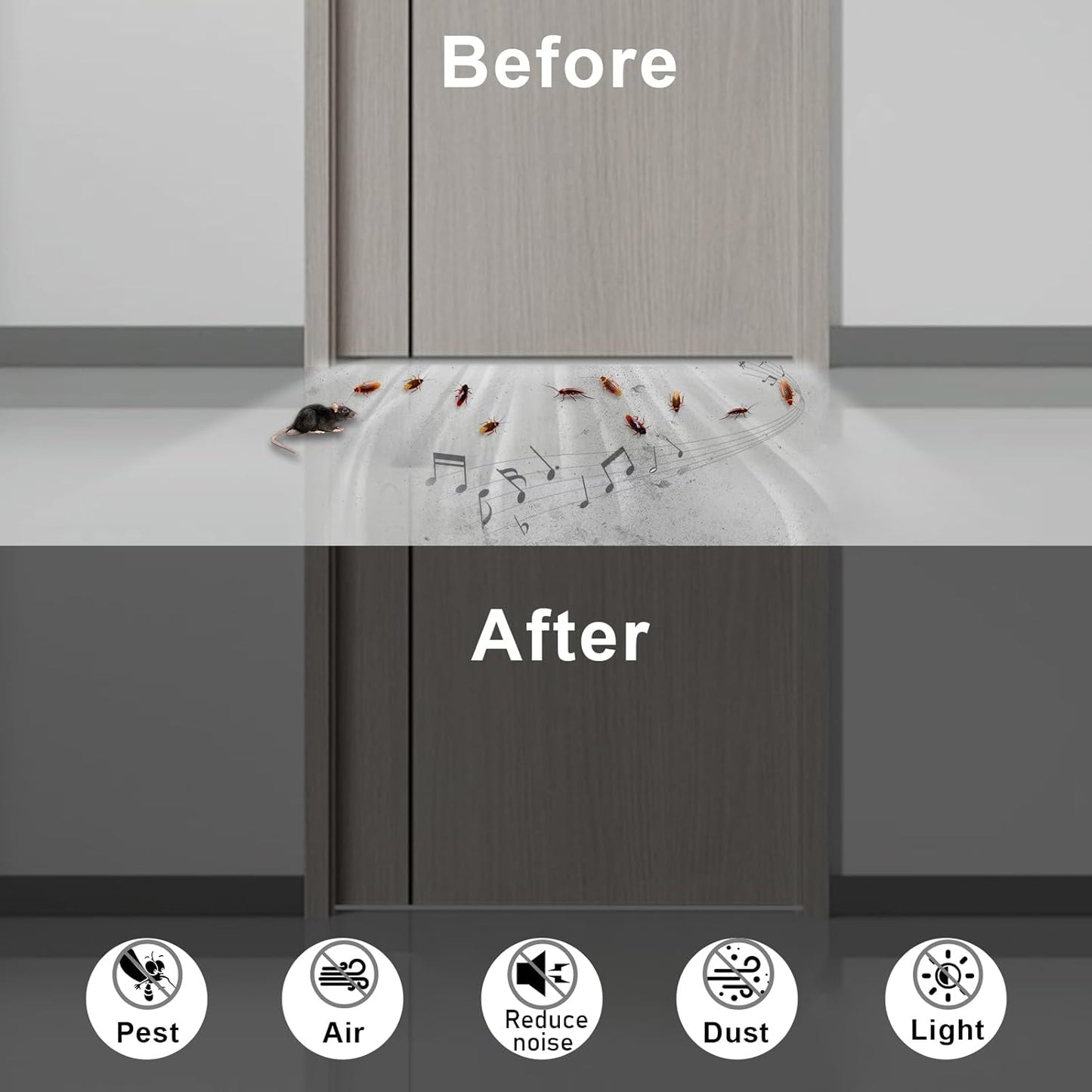 Closed Cell Weather Stripping for Various Door Seal and Window Insulation, Foam Strips Self Adhesive, SoundProof Weatherproof AC Seal, Shock-Absorbing, Winterizing (3/4 in x 1/8 in x 13Ft)