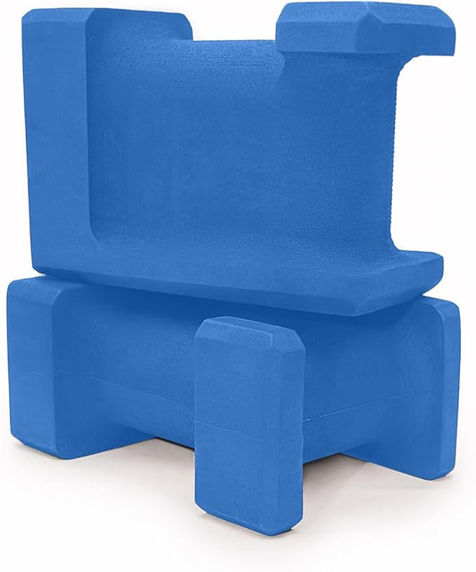 Ergo Yoga Blocks, Relieve Wrist Pain, Improve Comfort and Grip, Contoured Design, Pilates Exercise Balance & Stretching