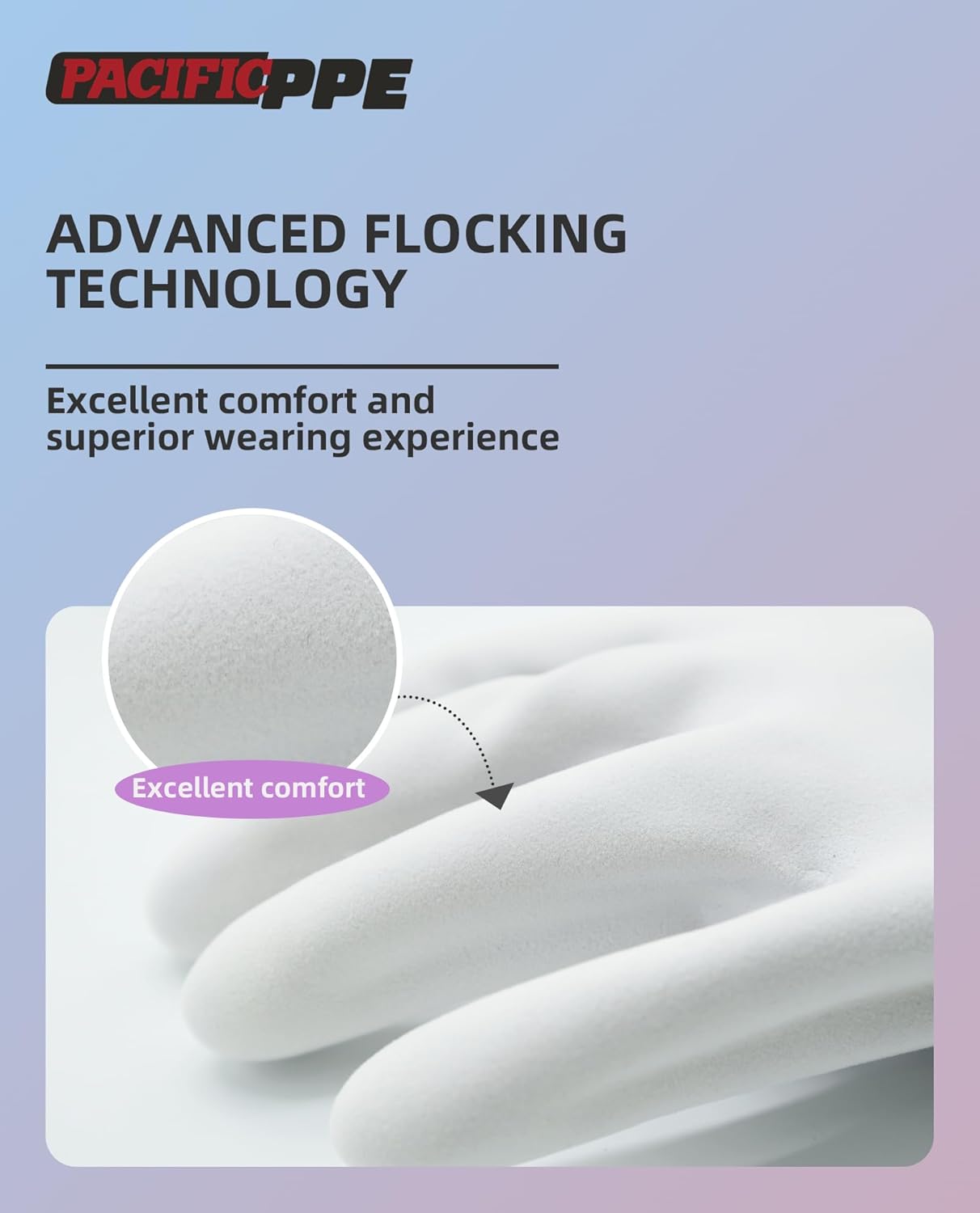 PACIFIC PPE 2 Pairs Dishwashing Cleaning Gloves with Latex free, Cotton lining, Kitchen Gloves (Purple+Blue, Large)