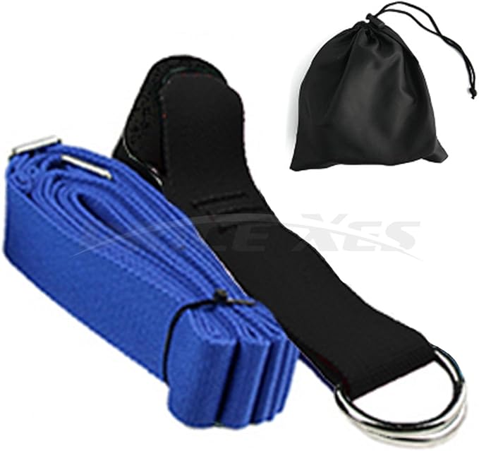 Door Flexibility & Stretching Leg Strap - Great for Ballet Cheer Dance Gymnastics or ANY Sport Leg Stretcher Door Flexibility Trainer Premium stretching equipment