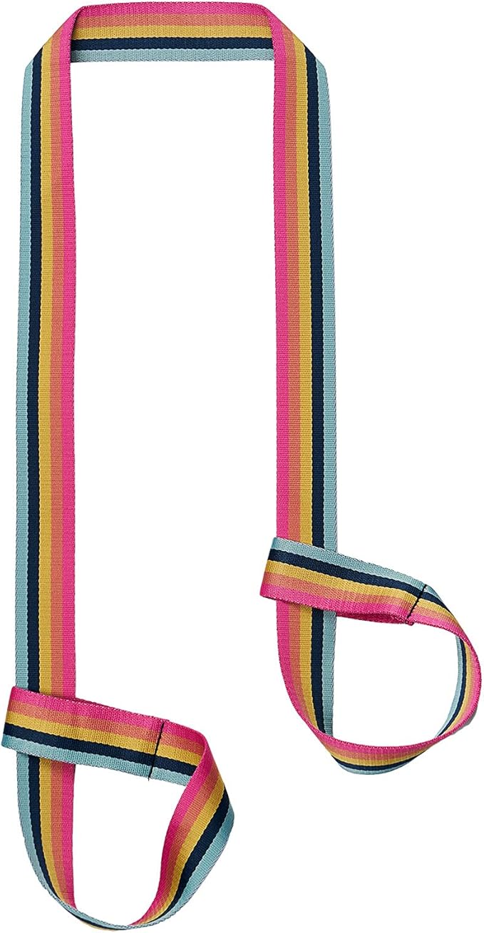 ZOOEASS Yoga Mat Strap, Adjustable Durable Yoga Mat Carrier & Stretching Strap, Multiple Color Choices
