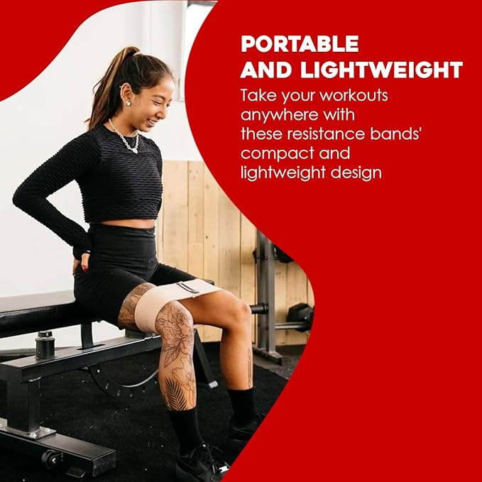 Resistance Bands Set, Versatile Latex Exercise Bands for Home and Gym Workouts, Ideal Workout Equipment for Men and Women, Resistance Bands for Legs, Physical Therapy, (3-Pack)