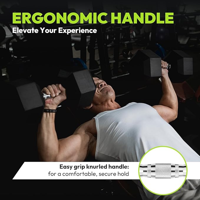 Hex Dumbbell Set, 45-400 lb Set Rubber Encased Exercise & Fitness Dumbbells, Weights Dumbbells Set, Hand Weight for Strength Training