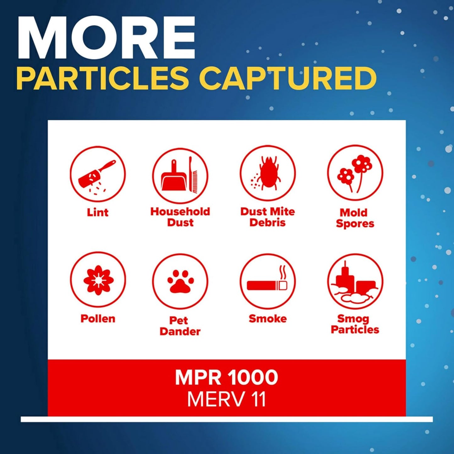 Filtrete 18x30x1 AC Furnace Air Filter, MERV 11, MPR 1000, Micro Allergen Defense, 3-Month Pleated 1-Inch Electrostatic Air Cleaning Filter, 4 Pack (Actual Size 17.81 x 29.81 x 0.81 in)