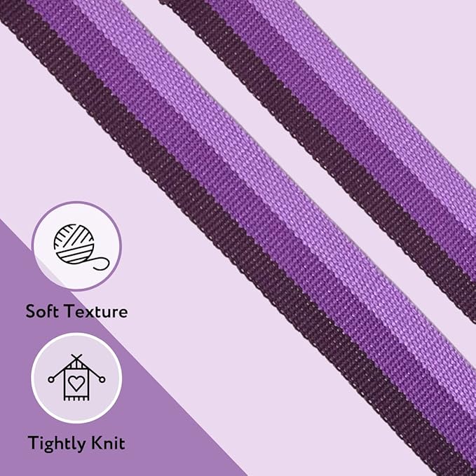 California Yoga Strap | Yoga Belt with Safe Adjustable D-Ring Buckle for Pilates | Stretching Strap | Exercise Bands | Physical Therapy | Improves Sitting Posture