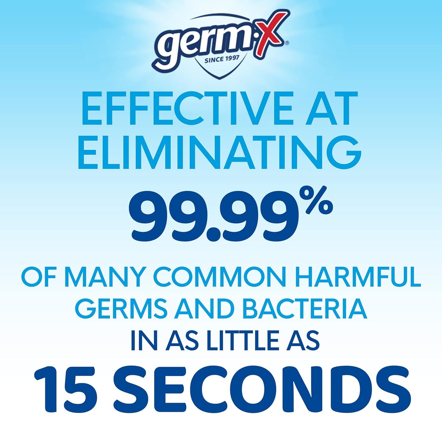 Germ-X Original Hand Sanitizer, Non-Drying Moisturizing Gel with Vitamin E, Instant and No Rinse Formula, Bulk Mini Travel Size for On-The-Go, 2 Fl Oz (Pack of 48)