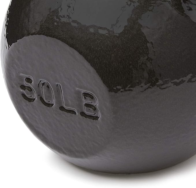 Amazon Basics Cast Iron Kettlebell