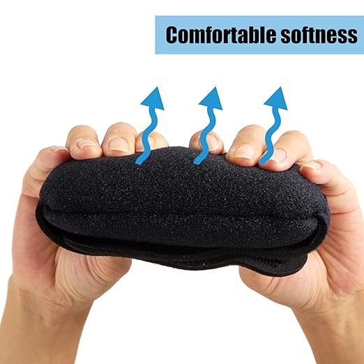Palm Protector for Hand Contracture Palm Grip Finger Contracture Cushion for Arthritis, Skin Breakdown, Stroke Patient Rehab Hand Exercisers Contracture Prevention Pad
