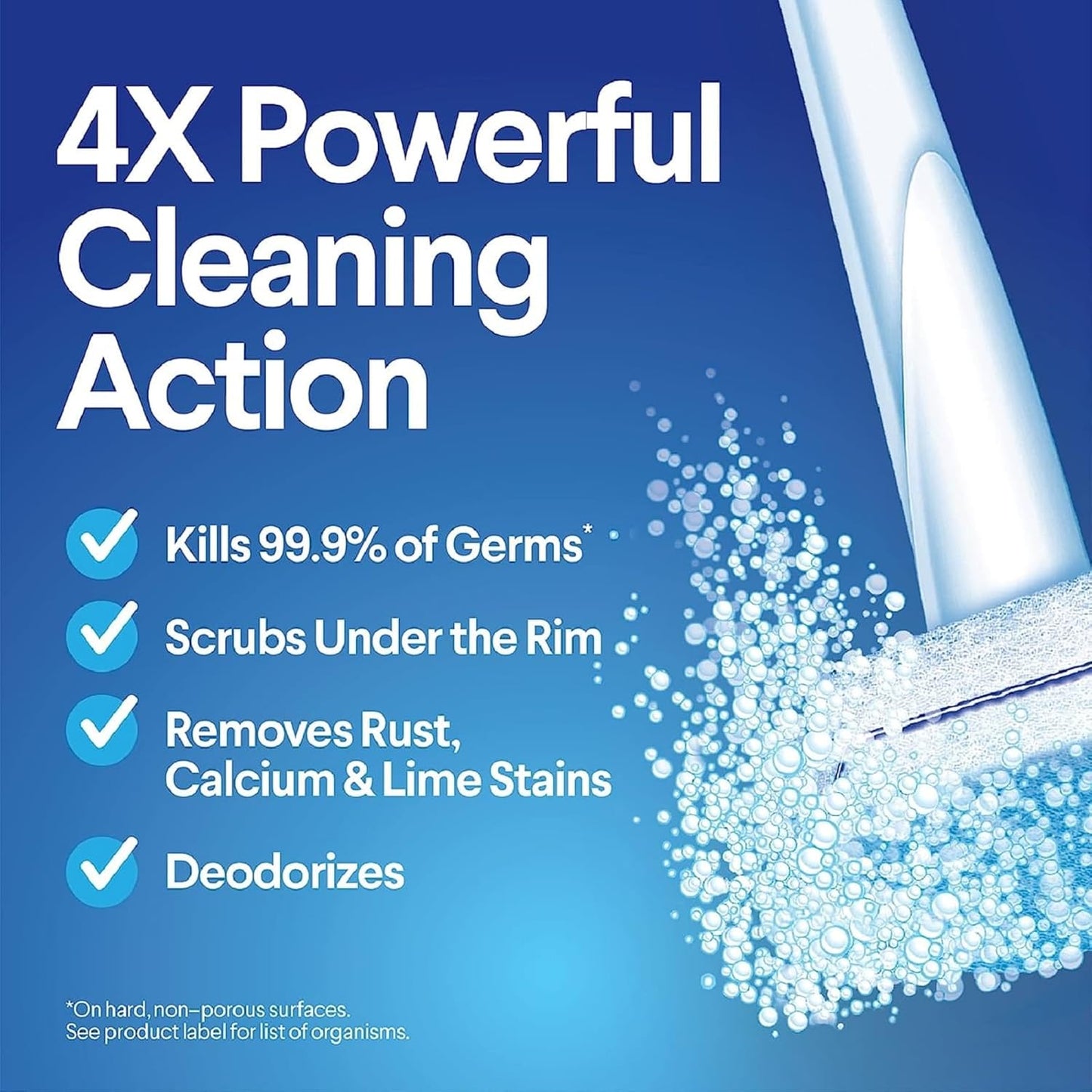 Clorox ToiletWand Disinfecting Refills, Rainforest Rush, Dorm Room Essentials, 30 Ct