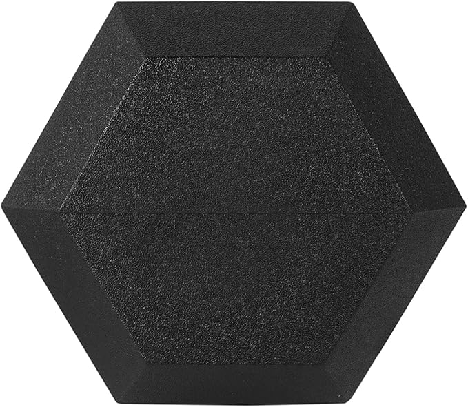 WF Athletic Supply Rubber Coated Hex Dumbbell Set, Multiple Choices Available - Dumbbells with Rack Stand and Mat, or Dumbbells Only (200/550/1200/2100/3000 LB)