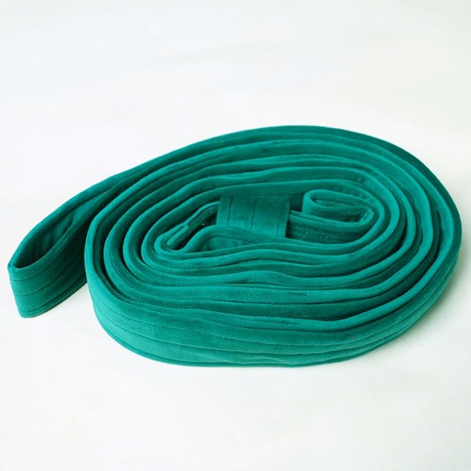 4.9ft (1.5m) Aerial Loops Straps – Professional Aerial Yoga Ropes for Acrobatics, Circus Training & Fitness – Strong Nylon Trapeze Straps for Aerial Silks, Hammock, Dance & Performance Arts