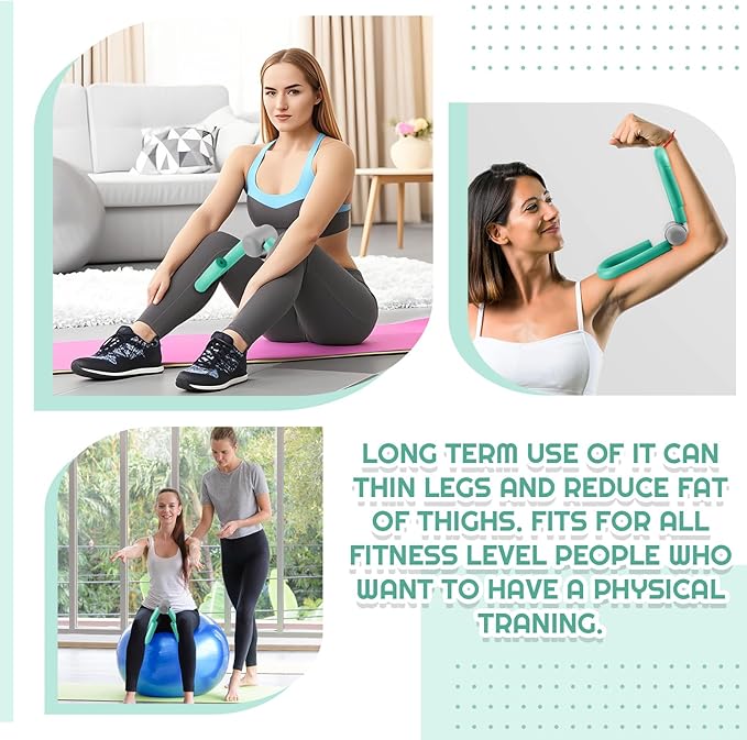 6 Pcs Fitness Resistance Exercise Bands 6 Tube Pedal Puller Resistance Band Set for Women Weight Loss Thigh Training Workout Equipment Elastic Arms Abdomen Shoulder Waist Leg Beginners Yoga