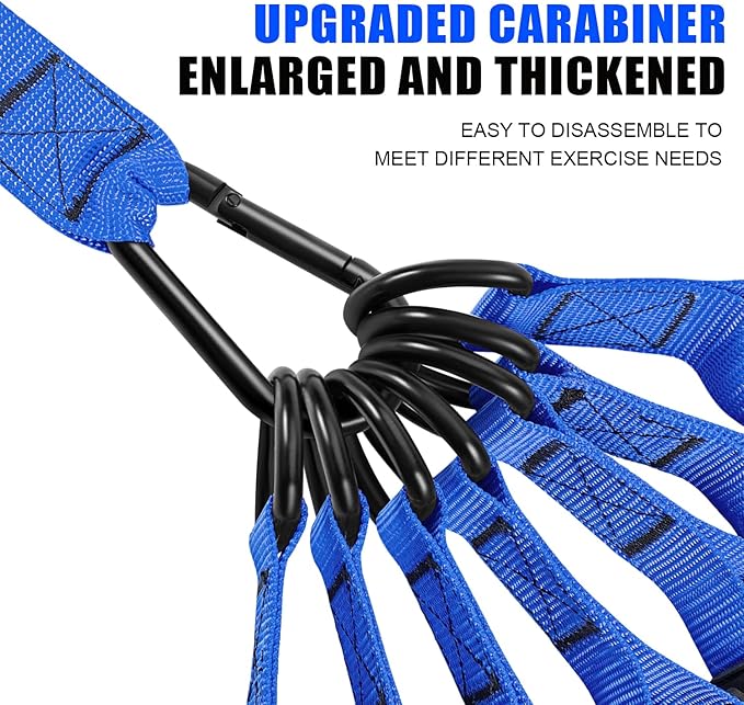 Heavy Resistance Bands for Working Out, 350lbs/450lbs Exercise Bands with Handles, Workout Bands Set for Men, Fitness Weight Bands for Muscle Strength Training, Stretching, Slim, Home Gym Equipment